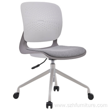 Ergonomics Waist Protection Backrest Swivel Training Chair